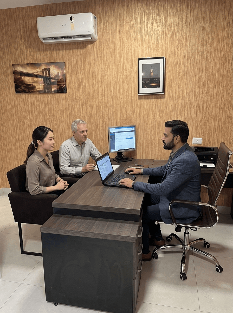 Equipe em operação na Eficaz